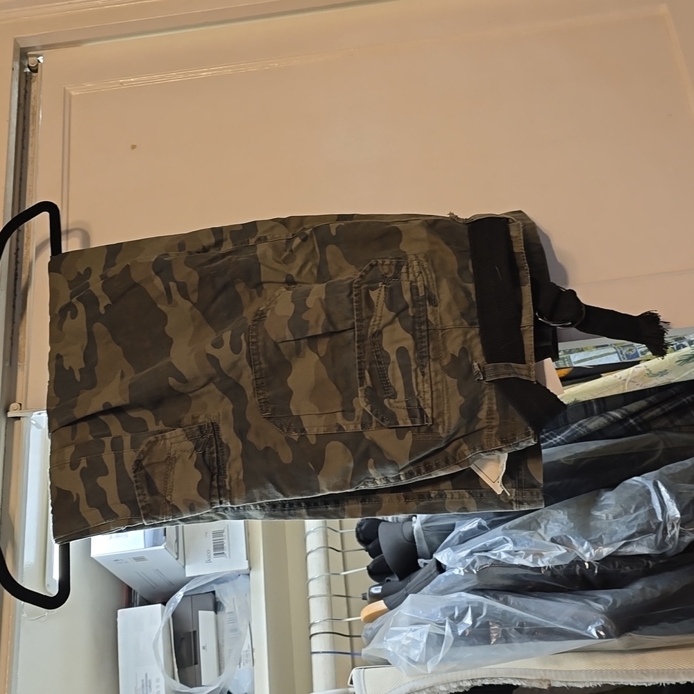 Mens camouflage cargo pants 36×32